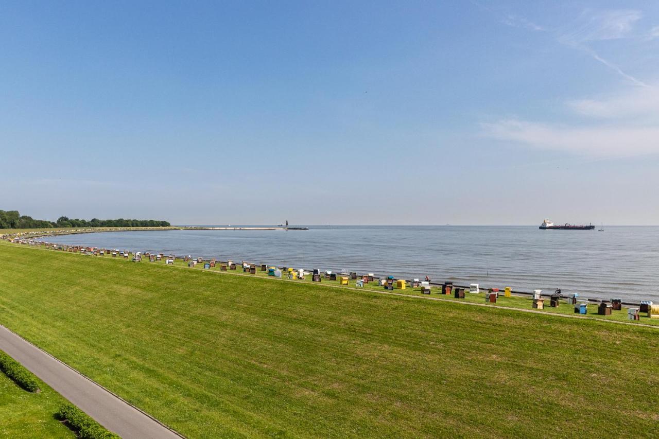 Haus Muehlentrift Doese Lägenhet Cuxhaven Exteriör bild
