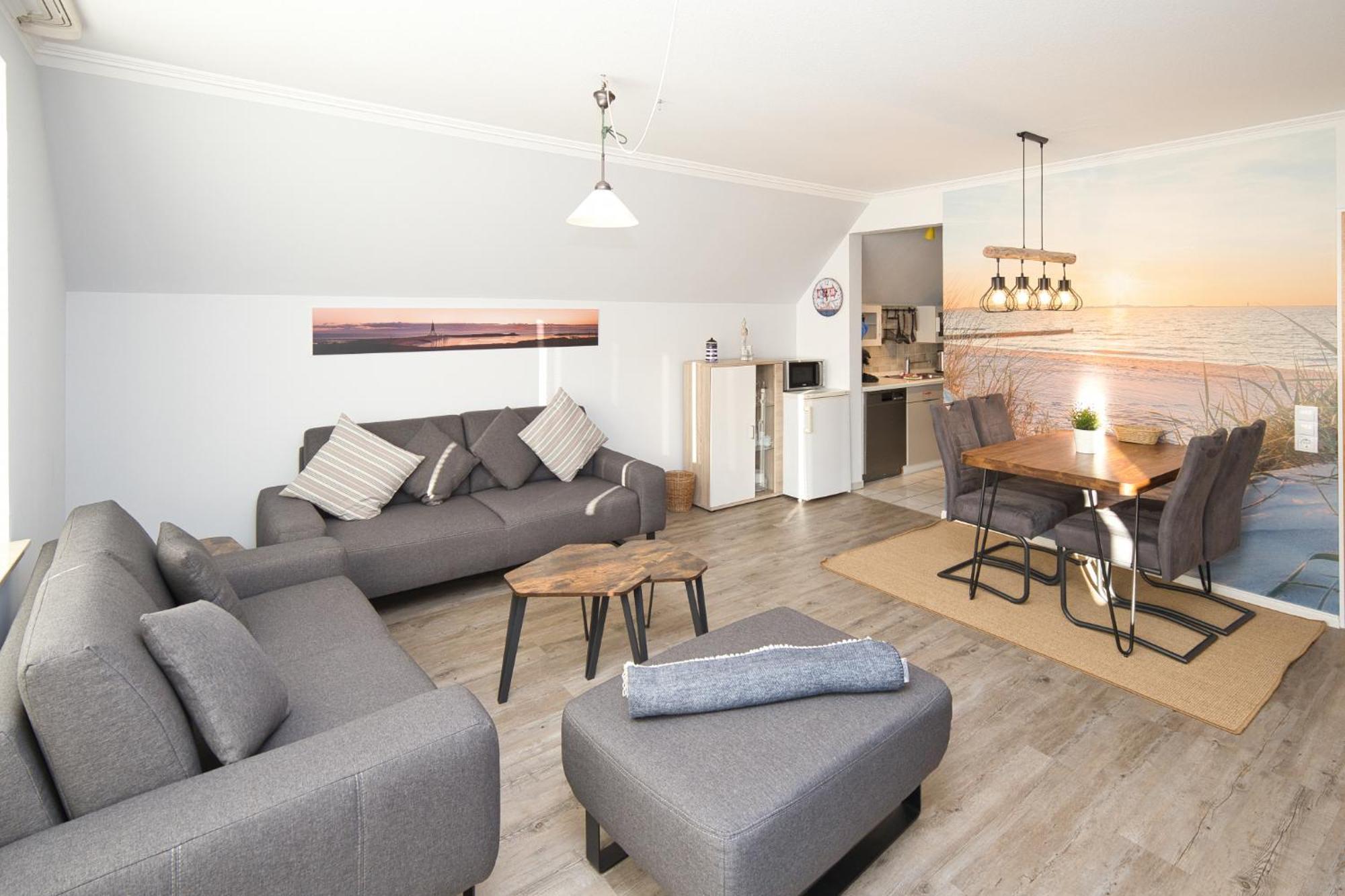 Haus Muehlentrift Doese Lägenhet Cuxhaven Rum bild